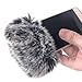 Furry Cellphone Windscreen Mic Cover, Adjustable for Outdoor
