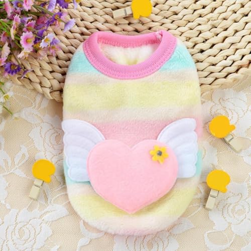 Hundepullover für kleine Hunde, niedlicher Welpe, Teetasse, Chihuahua, Hundemantel, Kleidung, Größe XXXS, Größe SMA XS, warmes XXS, Flanellwelpe