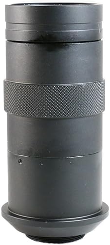 Kit de accesorios para microscopio negro 20MP 1080P cámara de microscopio digital con lente de montaje C 130X diapositivas de microscopio industrial
