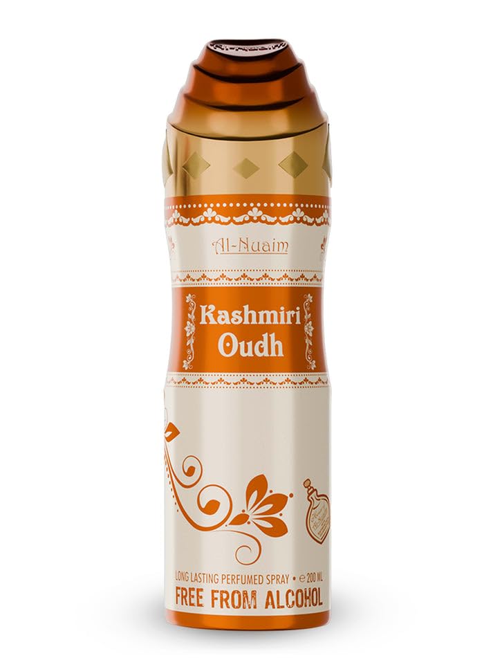 Kashmiri Oudh Deodorant Spray, Long Lasting Woody Oud Fragrance, for Men and Women, Daily Freshness, Odor Protection, Quick-Drying, Lightweight, 200ml-image-25