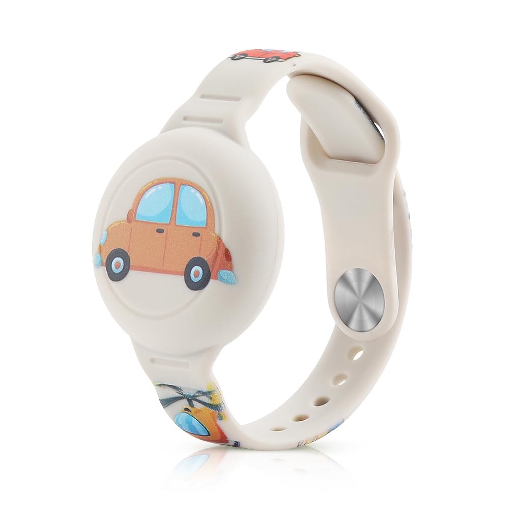 ZORBES® Kids AirTag Bracelet Cartoon Silicone Bracelet for AirTag Anti-Lost AirTag Bracelet Waterproof Full Cover Protection Silicone Cover for AirTag 9 Inches Adjustable Wrist Band for AirTag (B0D9KB3L93) Amazon Price History, Amazon Price Tracker