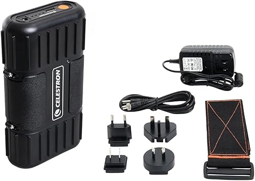 Miniatura 7 de Celestron 18763 PowerTank Lithium LT - Batería para telescopio – Fuente de alimentación portátil recargable de 12 V para telescopios computarizados