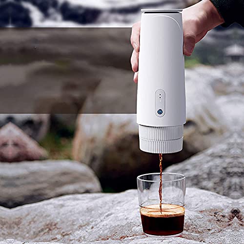 JSY Mini Máquina de Café Máquina automática portátil Capsule Coffee Machine Espresso Home Pequeña Mini Oficina Máquina… - Imagen 3