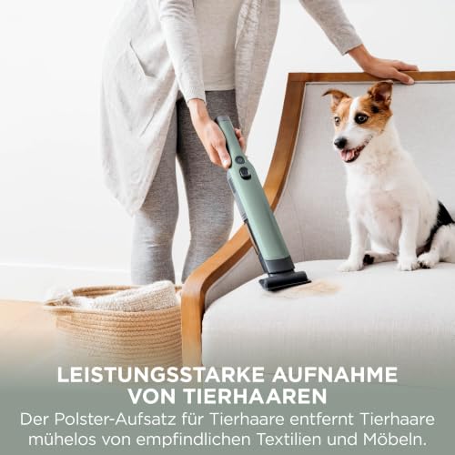 Shark WandVac Akku Handstaubsauger mit Ladestation, Grün WV201EUGN – Ansicht 6