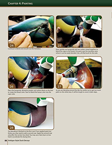 Antique-Style Duck Decoys: Contemporary Techniques to Carve and Paint in the Folk Art Tradition (Fox Chapel Publishing) - Image 7