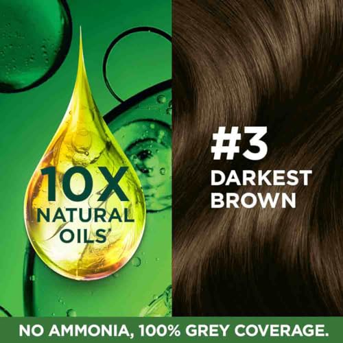 Garnier Color Naturals Shade 3, Darkest Brown Darkest Brown - Image 5