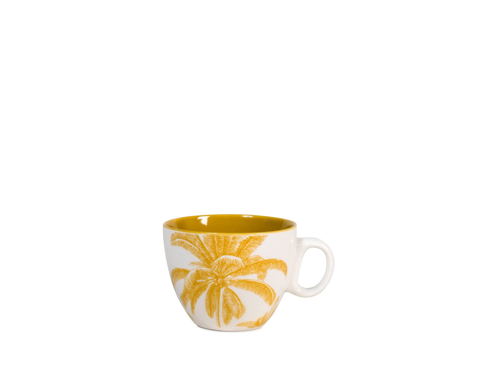 H&H Indian Summer Set 6 Tazze Tè, New Bone China, Senza Piattino, cc220