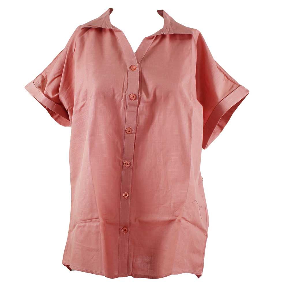 EaselStillwater Supply Co. Draped Slub Shirt Clay