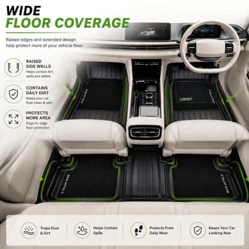 Image of EV MASTER 11D Car Floor Mats for BYD Atto 3 Hybrid (2026 Onwards) Complete Set | All Weather | Anti-Slip | Luxury Premium Car Mat | Full Coverage | Custom Fitted Car Foot Mats