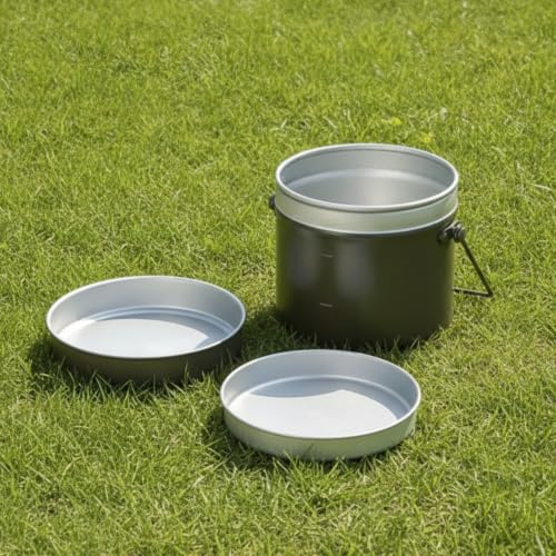 SunsoilGiant Kit de Cocina 3 Piezas Contenedor de Almuerzo de Aluminio Ligero miniatura 4