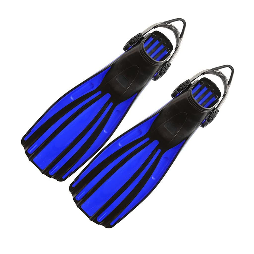 Aletas de natación. Aletas de Buceo Acero Inoxidable con Cordones Resorte for Nadar, Botas Libre, Zapatos, Equipo, submarinos(White,S Code)