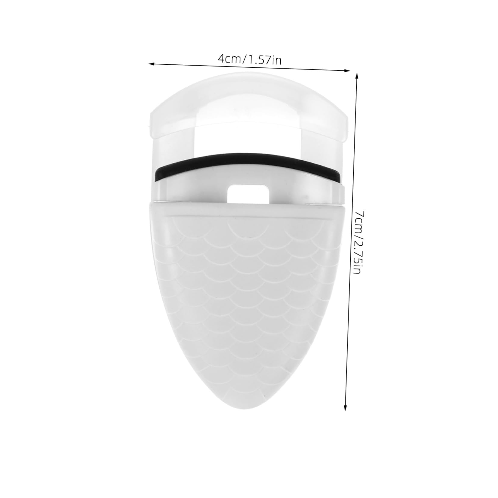 Healeved Eyelash Curler Replacement Pads Mini Small Lash Curler for Travel Korean Precision Makeup Tool