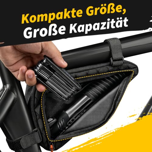 Bike Frame Bag 900D Oxford Black