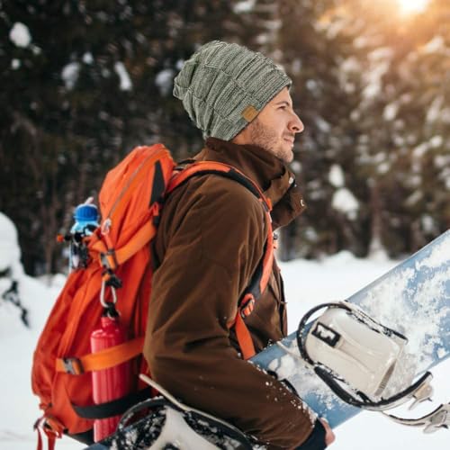 Image of DENIMHOLIC Winter Cap for Men, Beanie Cap for man,Winter Cap for Women, Woolen Cap for Women, Woolen Cap for Men