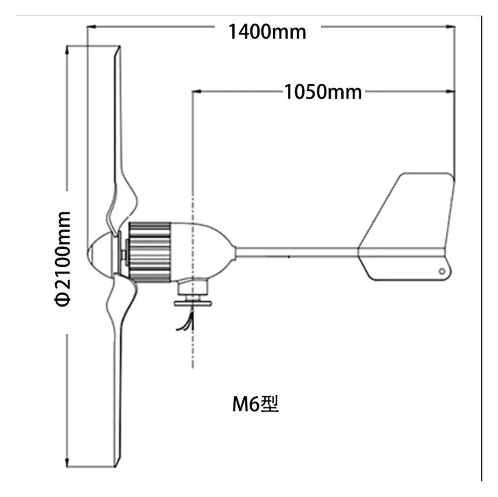 Kit generatore eolico orizzontale off-grid da 20 kW per uso domestico, 96 V/48 V/24 V opzionale, potente uscita inverter off-grid, controller ibrido a bassa velocità di avviamento.