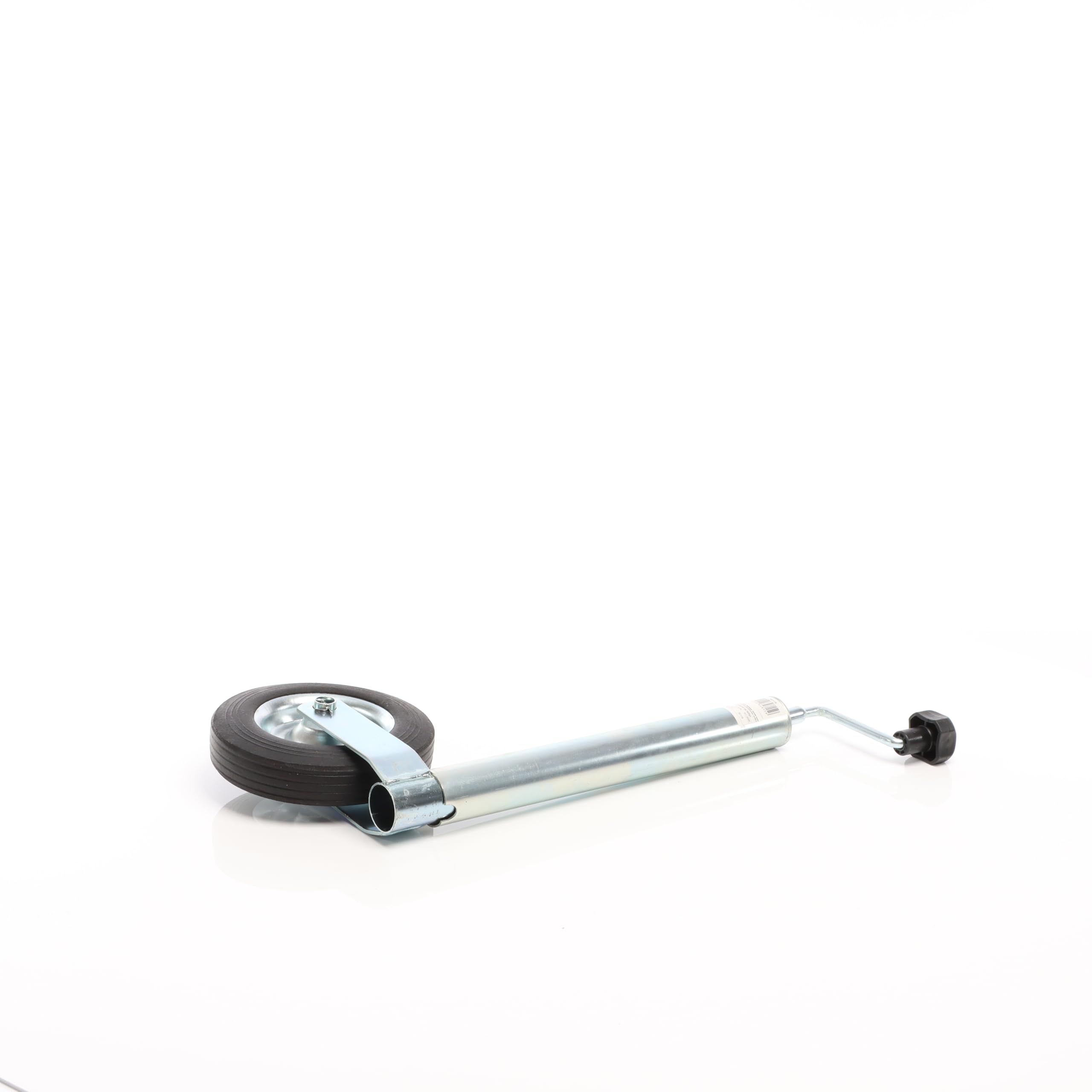 Rueda Jockey de Apoyo Delantera Ø200x60,5mm 453kg 275mm Soporte Plegable Remolque Coche de Pasajeros