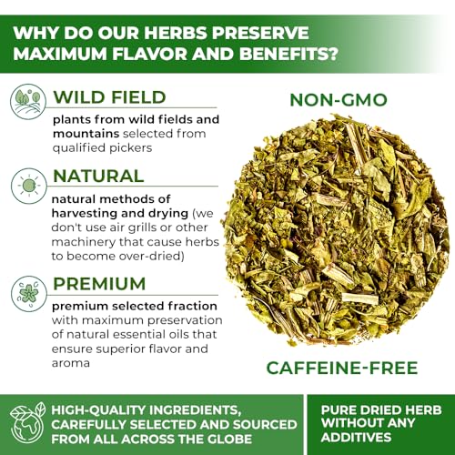 Image of 50 Bags Broadleaf Plantain Leaf Herb Tea (Plantago Majoris Folia) Plantain Leaves Tea - 50 Count 1.5 g Bags Llanten