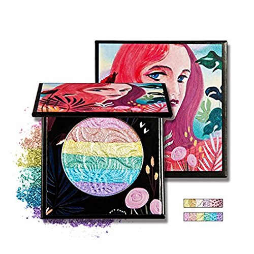 Pure Vie® Professional 7 Colors Rainbow Eyeshadow Palette Makeup Contouring Kit for Salon and Daily Use