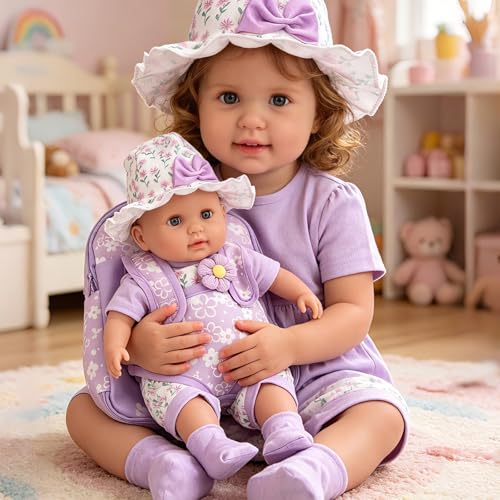 Muñeca Bebé Realista de 15 Pulgadas con Accesorios miniatura 3