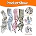 4PCS Fashion Scarves for Women Multifunctional Neck Scarves Purse Scarf Headbands for Bags Hair Accessories