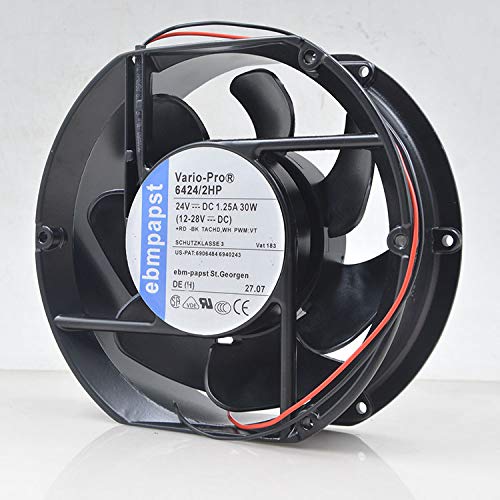 papst 6424/2HP 24V 30W 12-28V 2Line Inverter Waterproof Fan