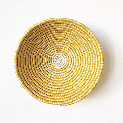 African Basket Rilima/Rwanda Basket/Woven Bowl/Sisal