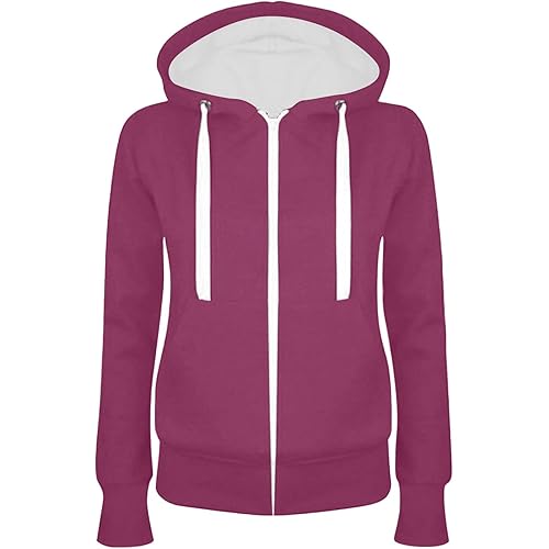 Womens Zip Up Hoodies Casual Lightweight Long Sleeve Jackets Drawstring Hooded Sweatshirt Fall Outfits with Pockets