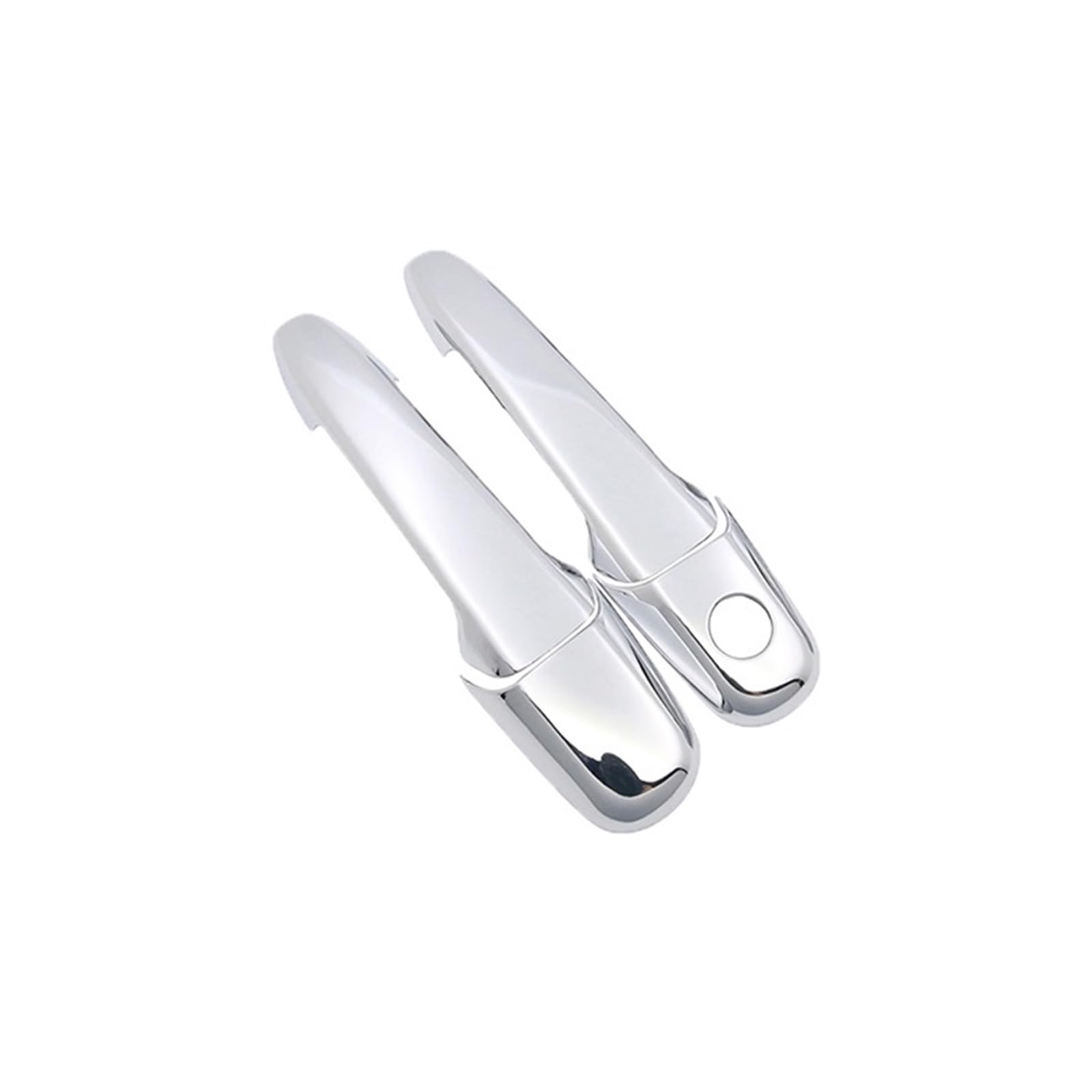 Drezzo Handle 2 Door Car Exterior Door Handle For Ford For Mustang For Shelby Gt Gt500 2005-2014 Chrome Door Handle Cover Trim(Handle 2 Door)