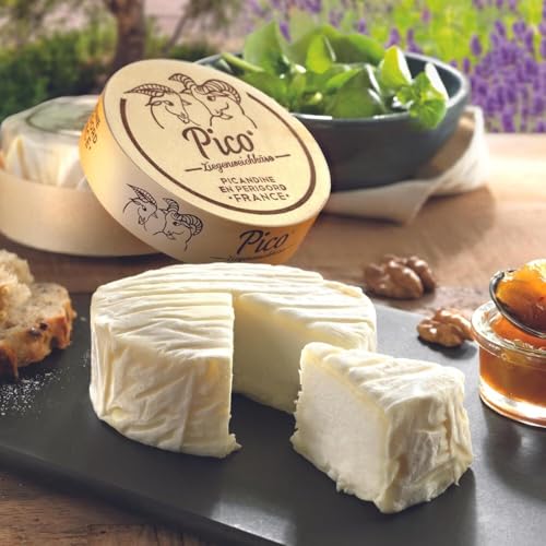 ELITE SELECTION フランス産 ピコ アフィネ 100g|グラスフェッド山羊乳使用のミニカマンベールタイプ|濃厚でクリーミーな熟成シェーヴルチーズ French Pico Affine Grassfed 100g|Mini Camembert-