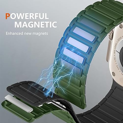 Correa magnética de silicona 22mm para reloj Carbinox miniatura 3