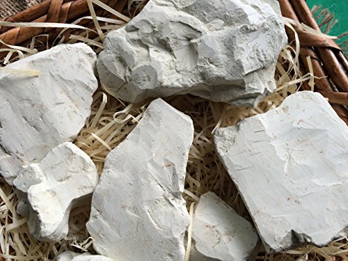 Uclays Green Edible Clay Chunks (lump) Natural for Eating (Food), 4 oz (113 g)