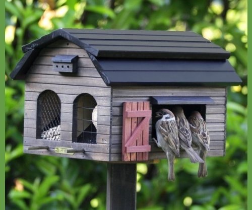 Wildlife Garden Futterscheune braun