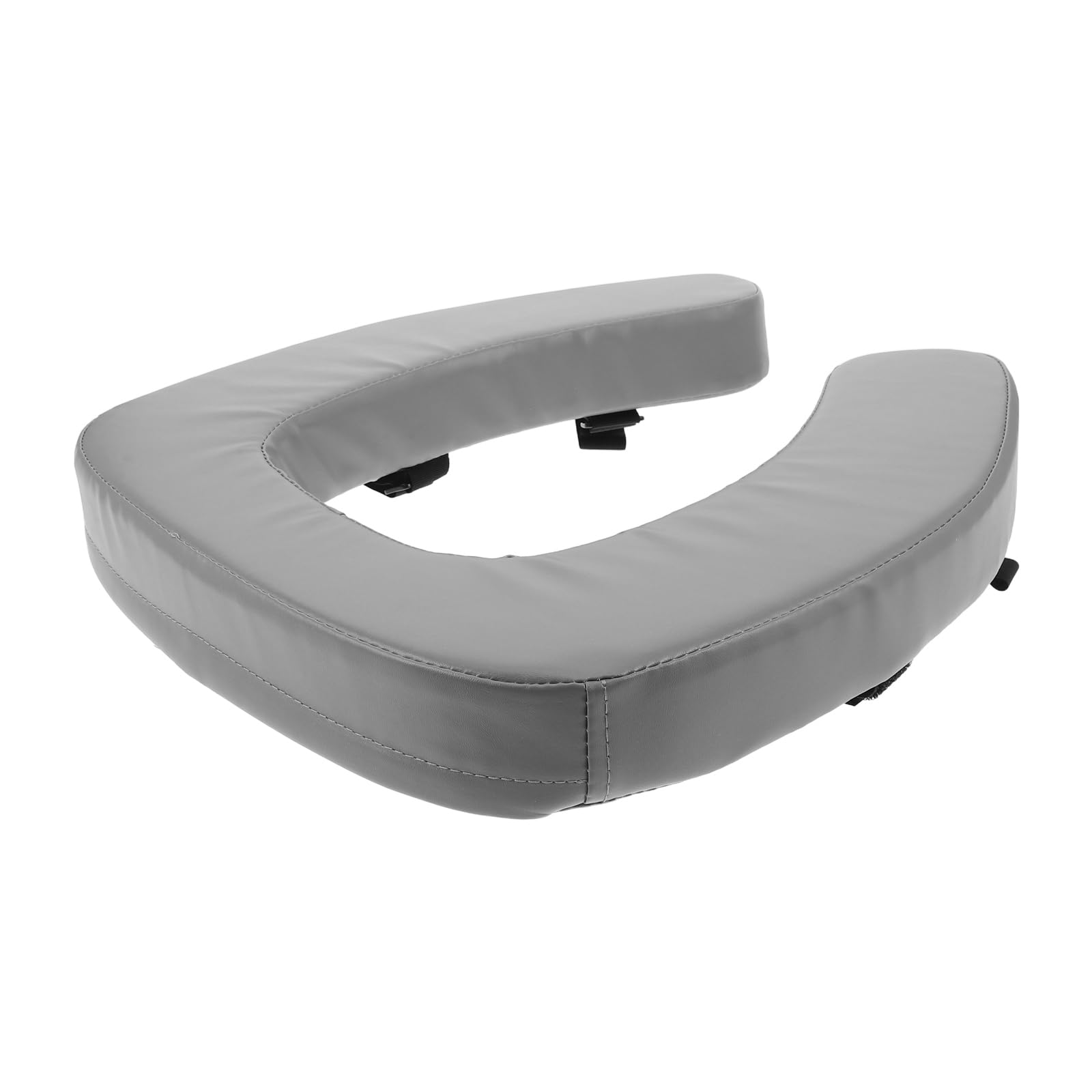 GANAZONO Sedile per Wc per Anziani Cuscino Rialzato Imbottito in Spugna e Pu, Design e Altezza Aumentata per Bagno Domestico Confortevole