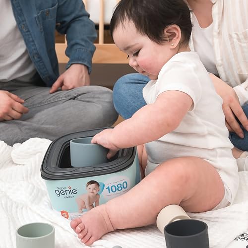Diaper Genie Jumbo+ Square Refills 2-Pack with Continuous Film, 1080 Count - image 9