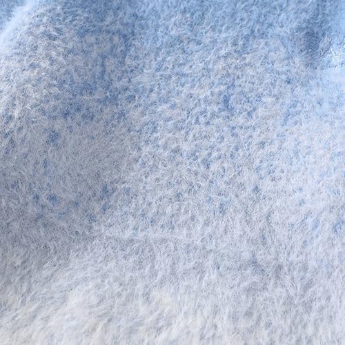 Men's Pullover Sweater Classic Crewneck Long Sleeve Sweater Gradient Casual Knit Sweaters with Ribbing Edge2