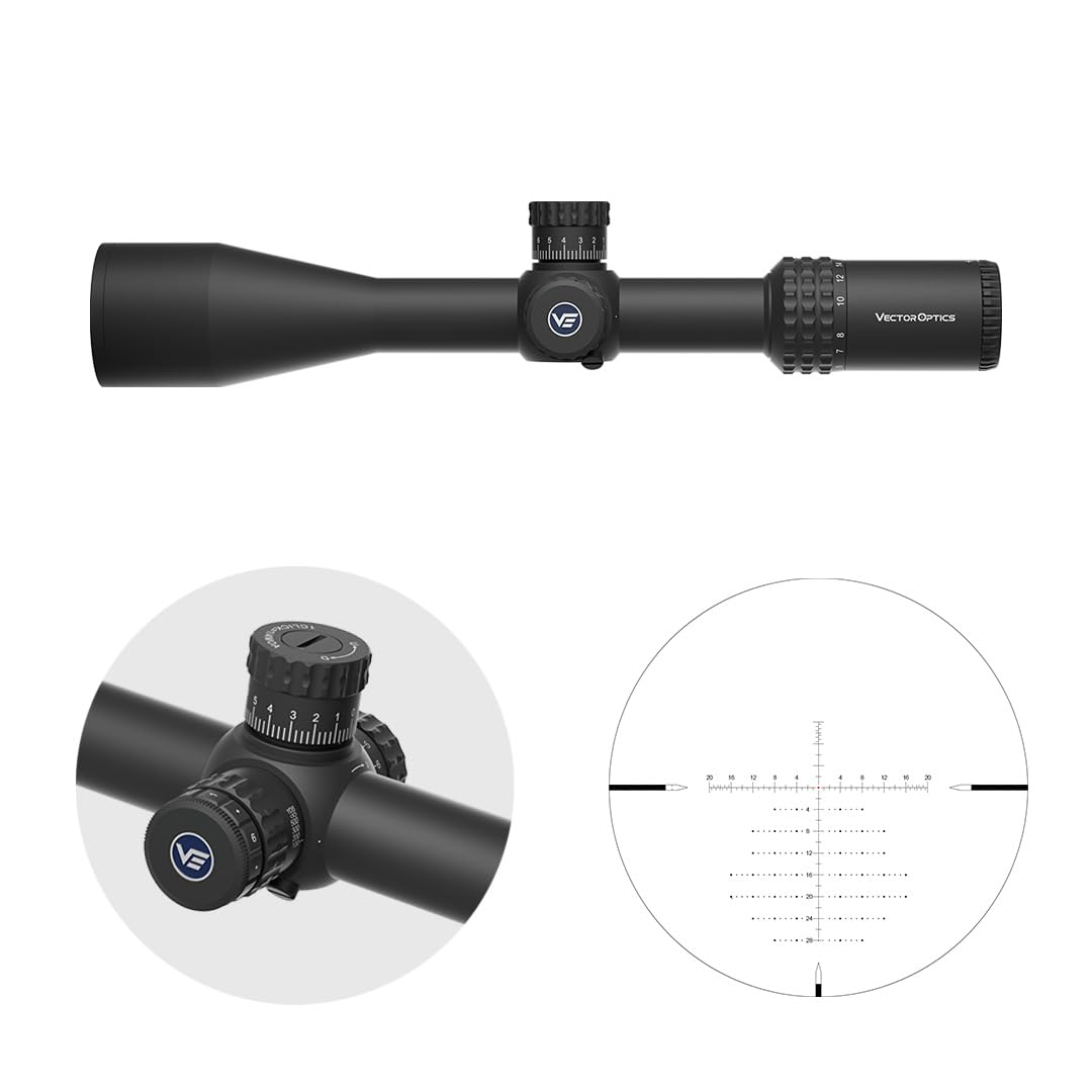 Vector Optics SCOL-59 Sentinel Gen II 4-16x50 SFP Lunette de visée pour fusil airsoft chasse