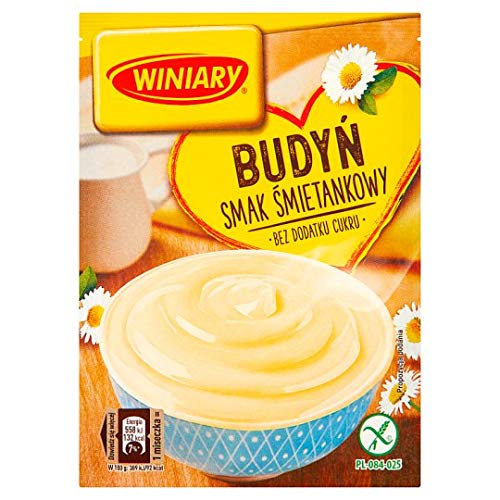 WINIARY BUDYN SMIETANKOWY BEZ CUKRU SUGAR FREE CREAM PUDDING 35G (1.24OZ) 5PACK