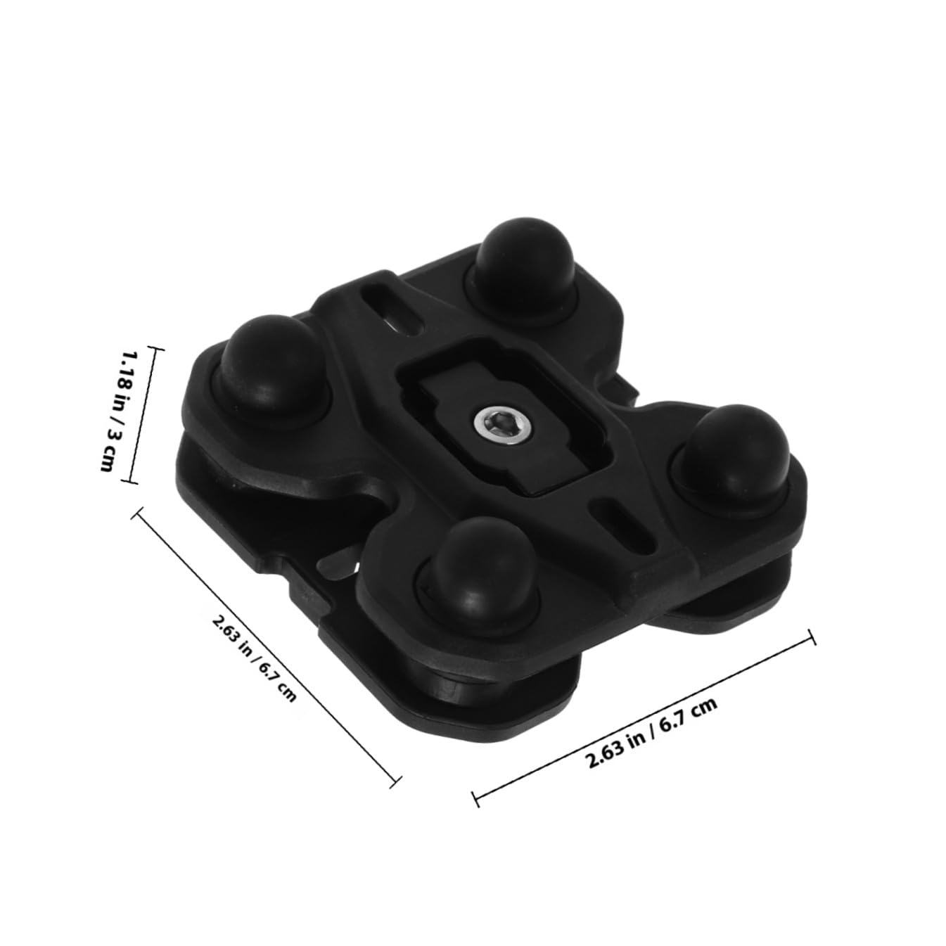 PLAFOPE Soporte para Teléfono de Motocicleta Absorción de Impactos