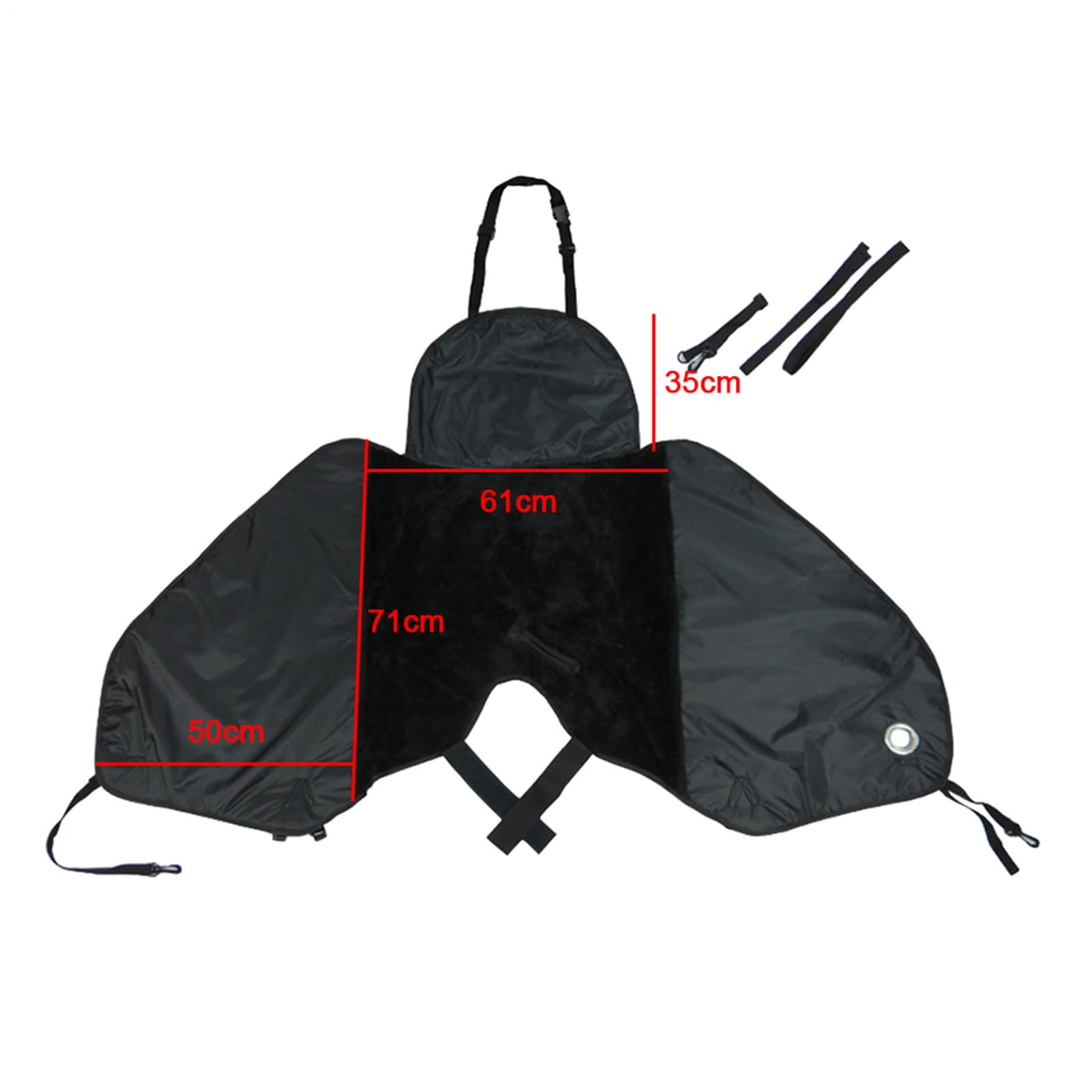 Couvre-tablier de jambe | Manchons de guidon de moto hiver coupe