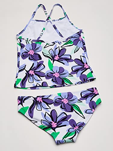 Image of Kanu Surf Girls' Melanie Beach Sport 2-Piece UPF 50+ Banded Tankini
