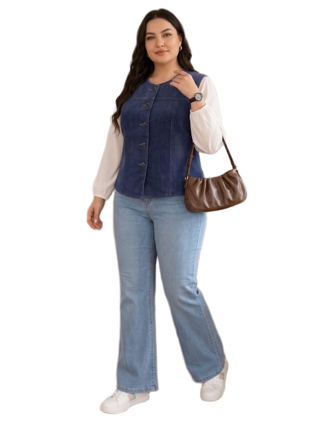 maykr Structured Denim Camisole Vest-picture-16