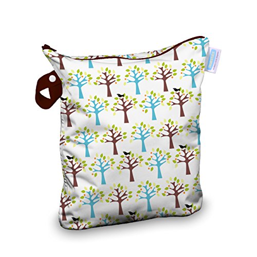 Thirsties Wet Diaper Bag, Blackbird image 3