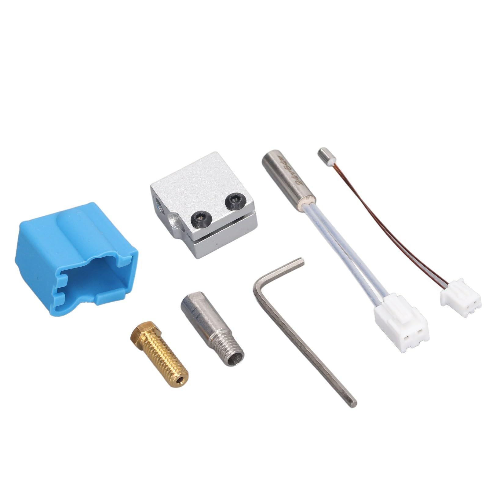 Drukarka 3D Hot End zestaw dysz wytłaczarka 24 V rura grzewcza termistor zamiennik do Sidewinder X1 X2