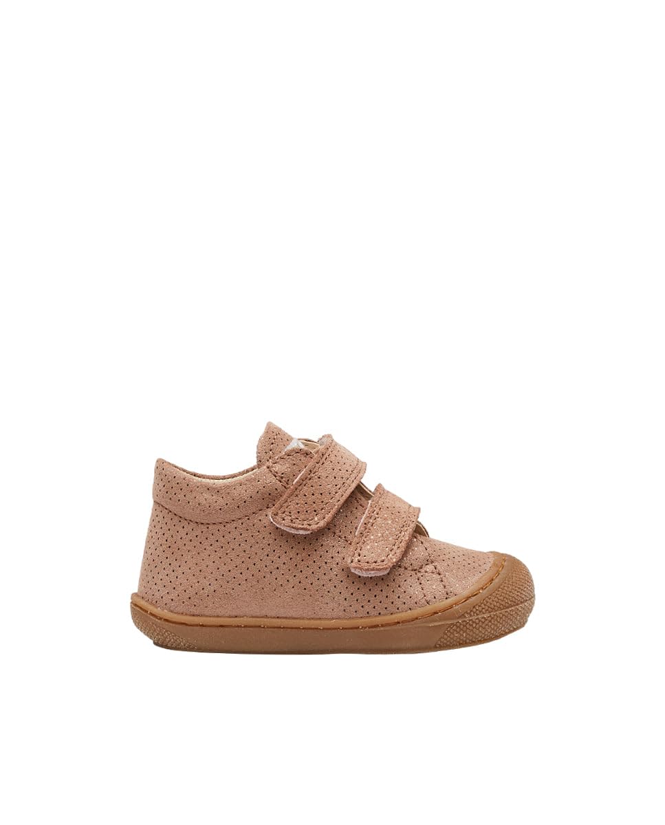 Naturino Chaussures Premiers Pas en suède pailleté