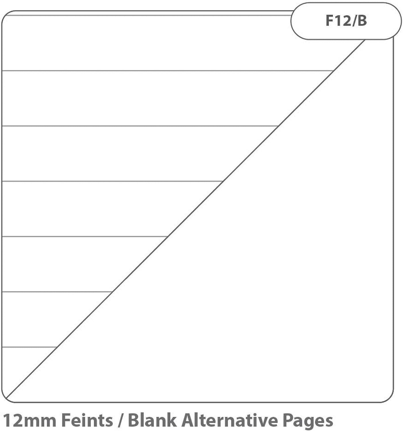 RHINO A4 Tinted Exercise Book 48 Pages - 24 Leaf Red With Cream Paper 12mm Lined With Margin