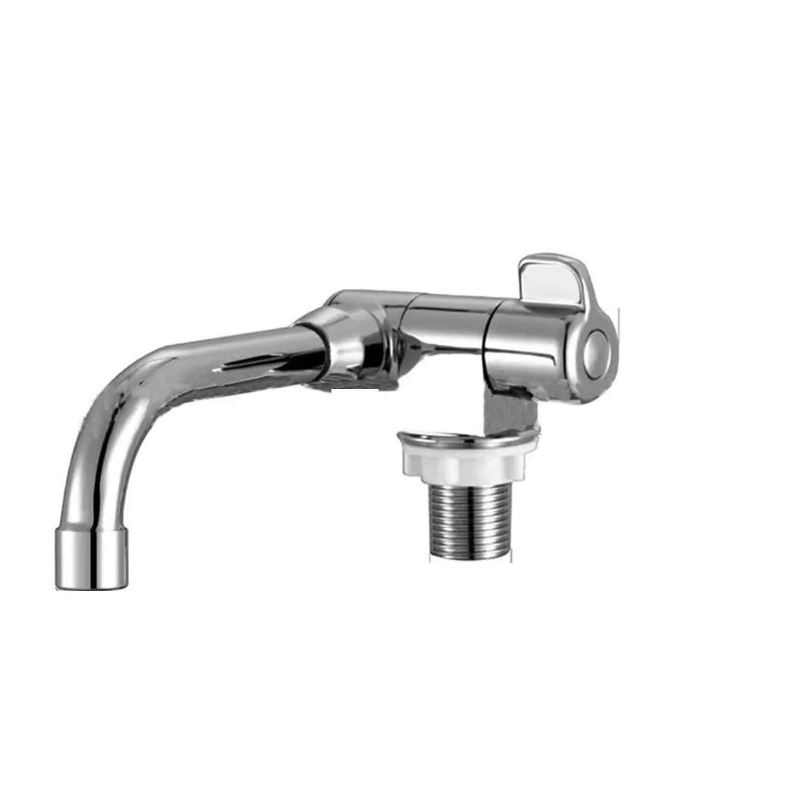 Grifos mezcladores para Fregadero Grifo de Cocina Moderno con rotación 360 Grados RV Monomando Lavabo baño Montaje en Cubierta modificación (007)