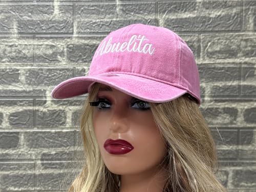 Image of Embroidered Adjustable Baseball Hat for Men Women, Washed Cotton | Premium Embroidery Design, Adjustable Metal Buckle Closure, Simple Lifestyle Wear