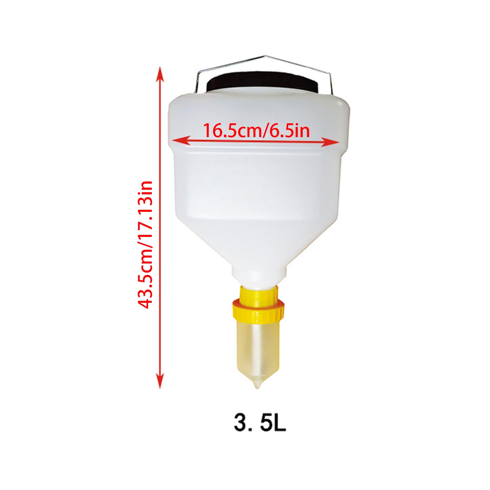 Dispensatore Di Salsa Contenitore Ricaricabile Compatto | Bottiglia Da 3,5L Per Salsa A Spremitura Per Cucinare In Casa, Cucina, BBQ, Festa, Buffet, Ristorante, Sciroppo, Insalata,
