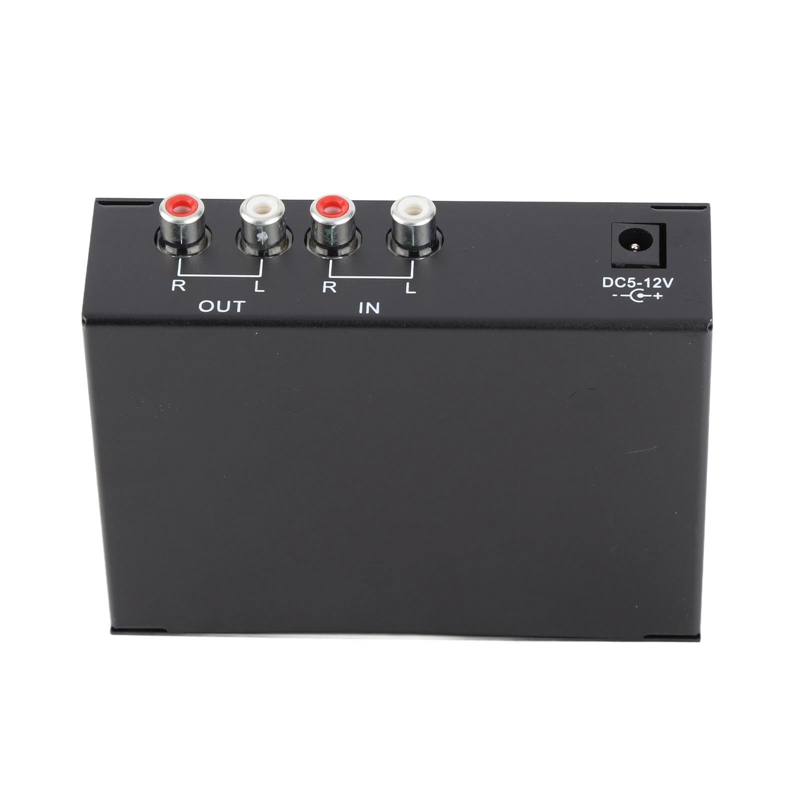 7 Band Sound Equalizer mit 5X Verstärkung und ±12 dB Einstellung Aluminiumgehäuse kompatibel mit Smartphones und Audioquellen