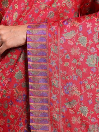 Exotic India kani silk saree in art silk – image 6